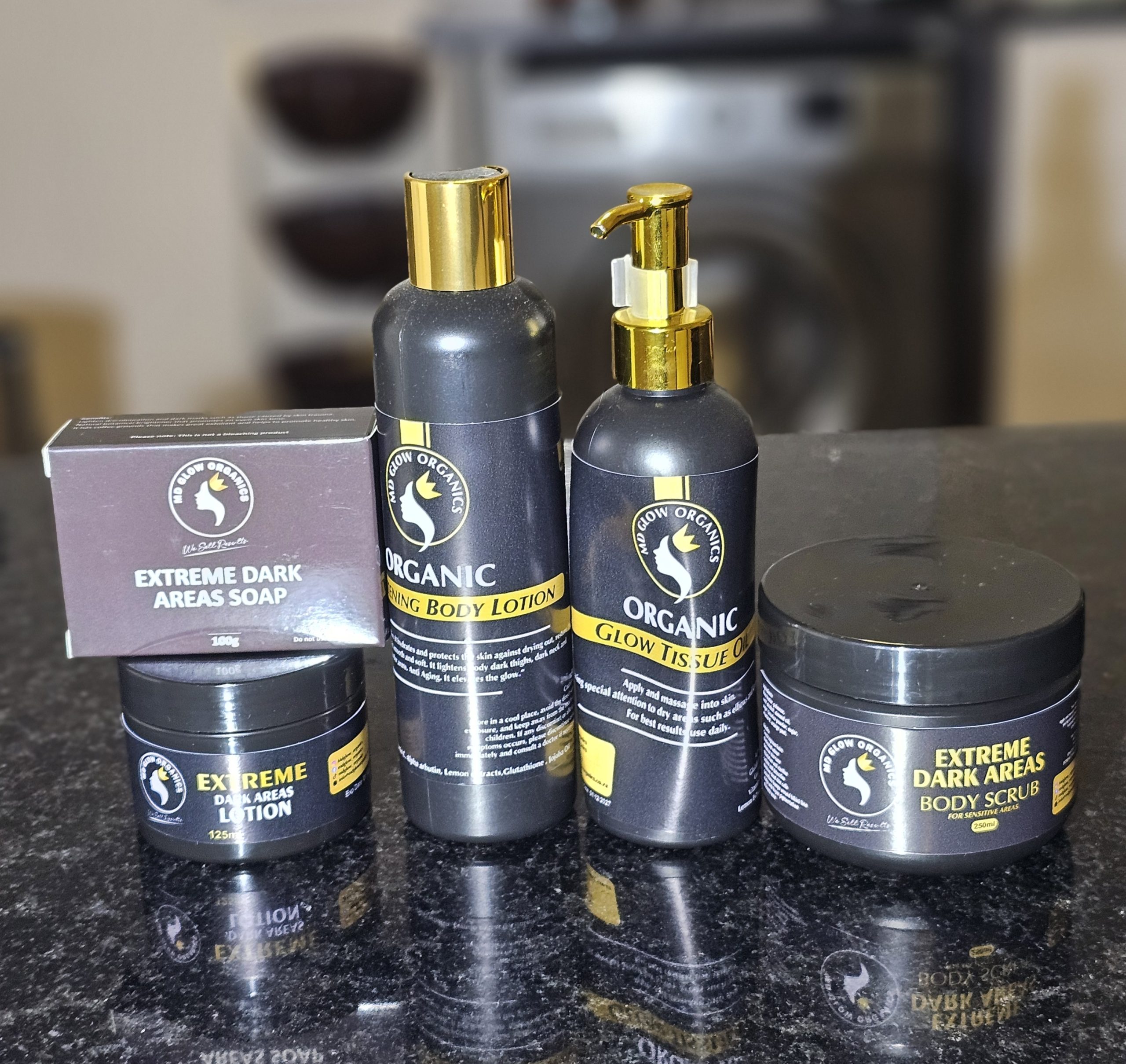 The Real Glow Body Combo (For Dark Spots/Body Only - 5-Products)