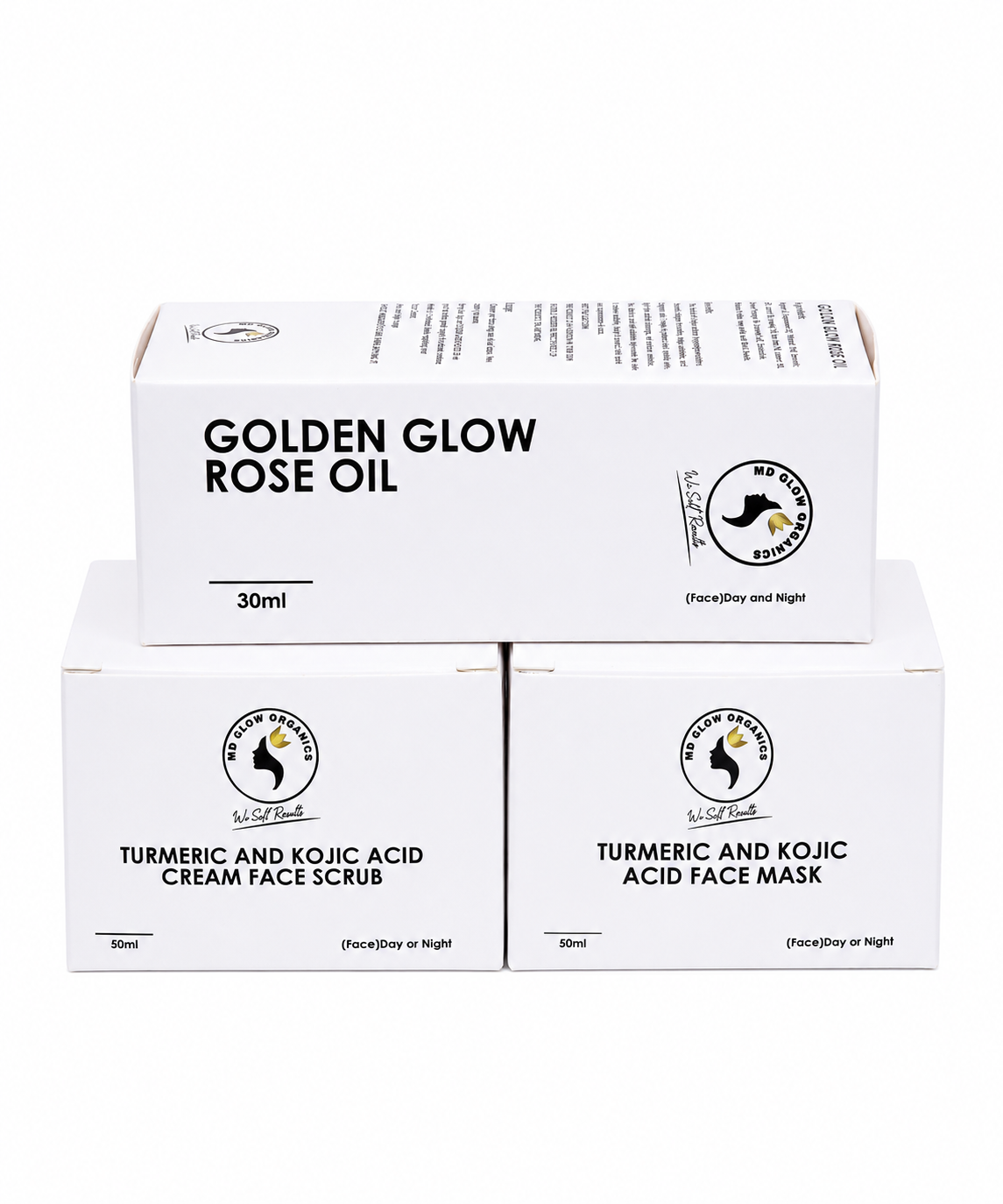 Turmeric And Kojic Acid Face Exfoliating Combo - (For Normal Skin)