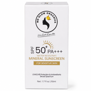 SPF50 Anti-Aging Mineral Sunscreen (For Sensitive Skin) Anti-White Cast