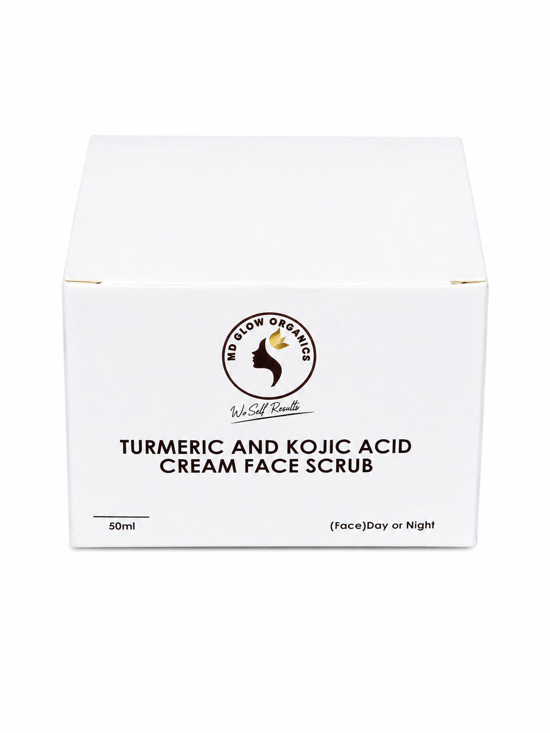 Turmeric And Kojic Acid Face Cream Scrub (For Normal And Sensitive Skin)